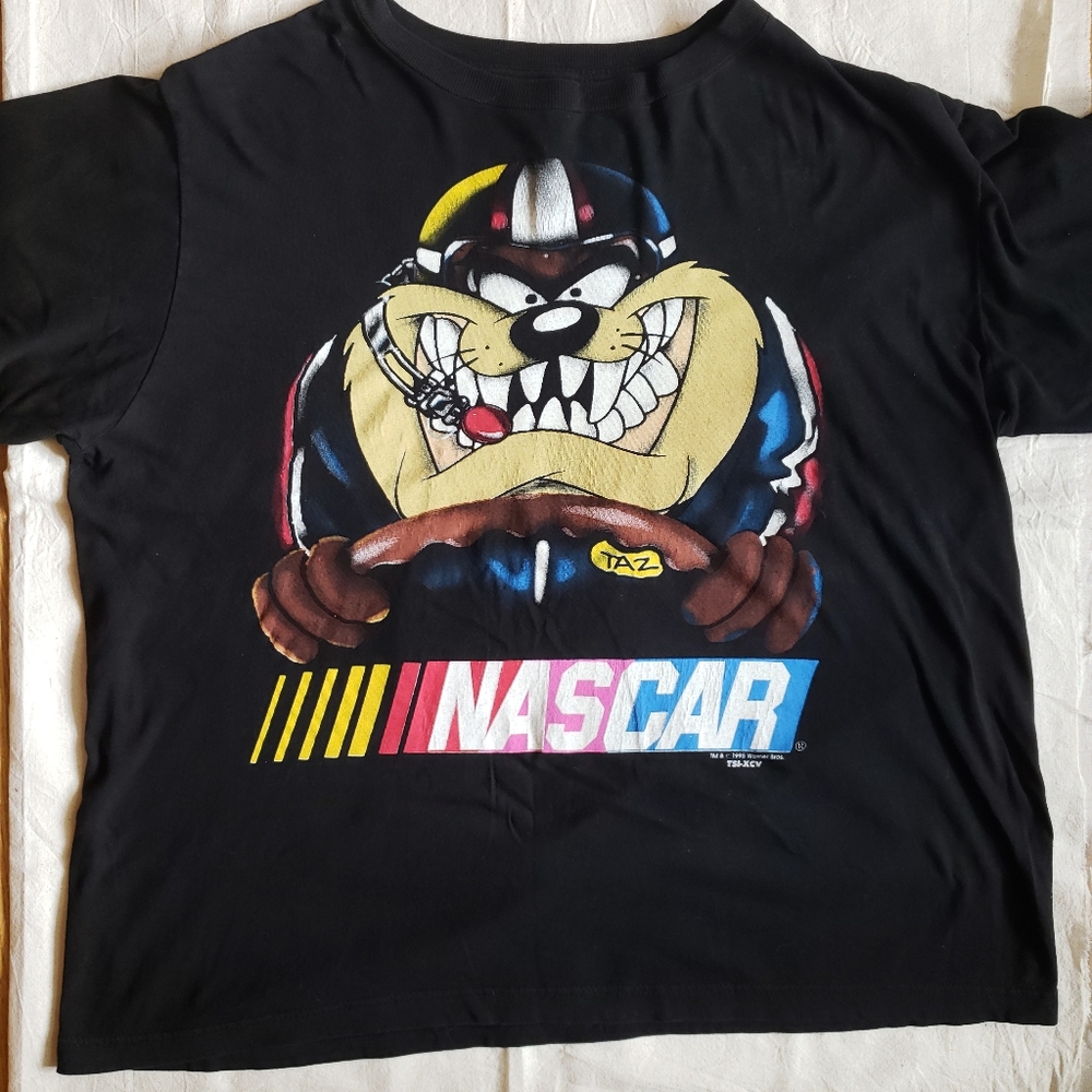 Vintage Nascar Taz Shirt XL